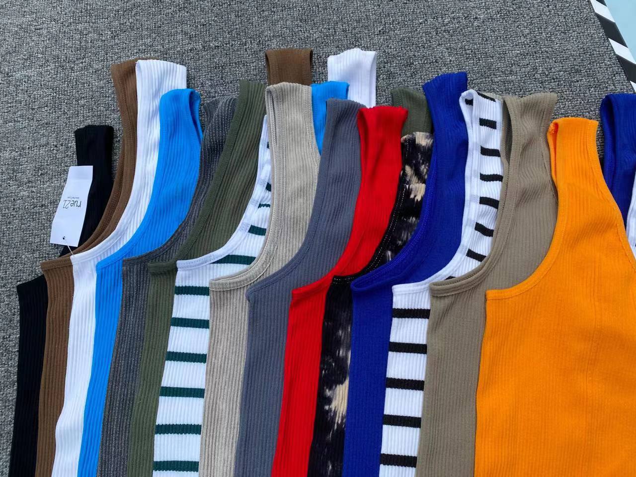 Exportación nuevo chaleco sin costuras de gran tamaño elástico cómodo ropa exterior superior al por mayor