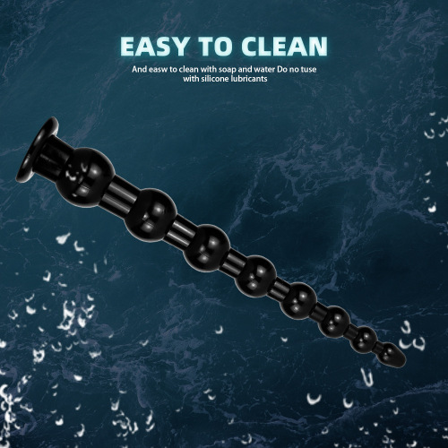 Extra-Large Unisex Anal Plug & Anal Expander for Self-Stimulation — New Arrival: Deep-Insertion Anal Wand with a Chrysanthemum Design