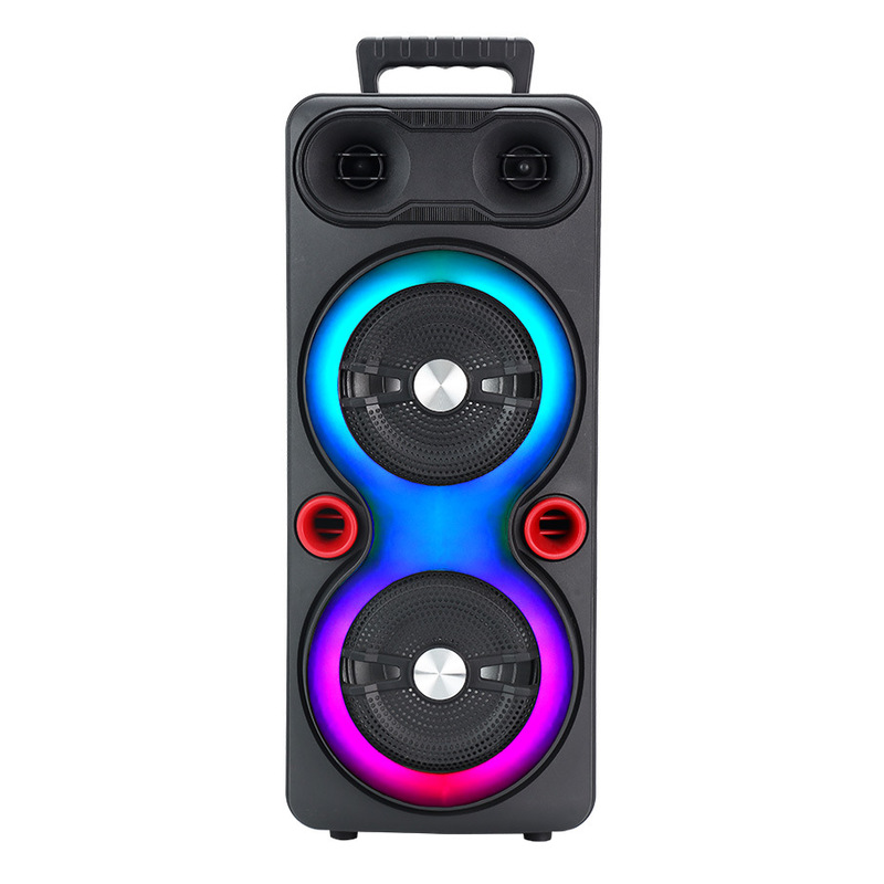 アマゾンクロスボーダー対外貿易無線bluetoothスピーカー卸売り携帯型屋外ダブル6.5インチ音響大音量|undefined
