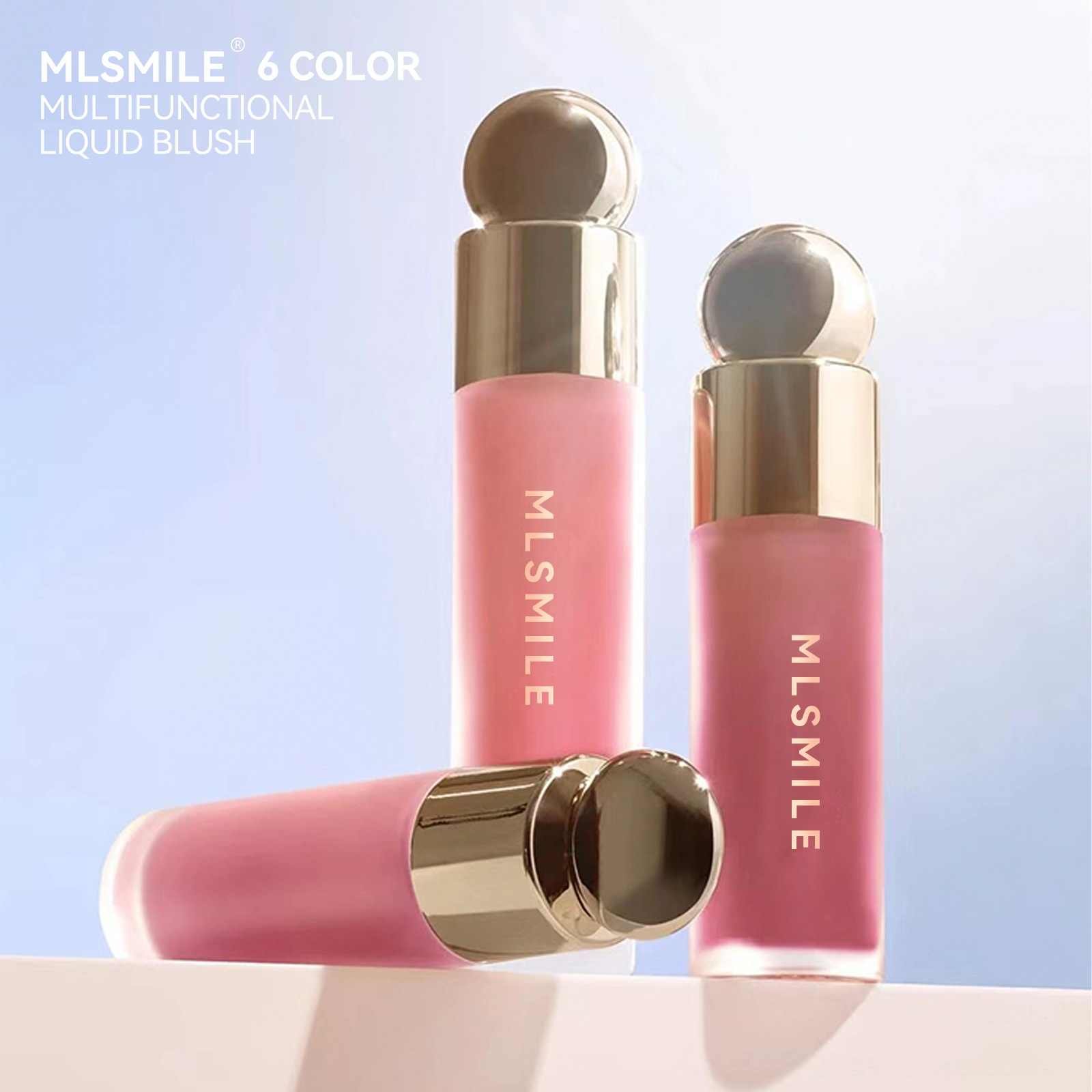 Explosive lip and cheek dual use universal hydrating multi-functional natural contouring high shine liquid blush_voghion.com