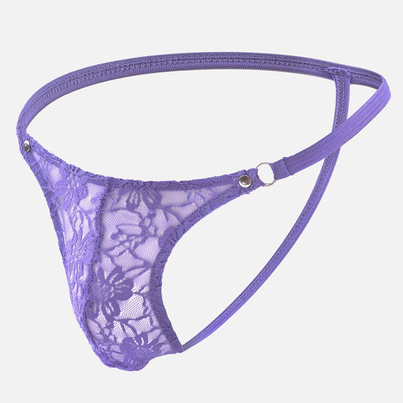 Мужские стринги из прозрачной сетки, открывающие ягодицы, модные креативные мужские трусы, сексуальное соблазнительное нижнее белье с низкой посадкой.