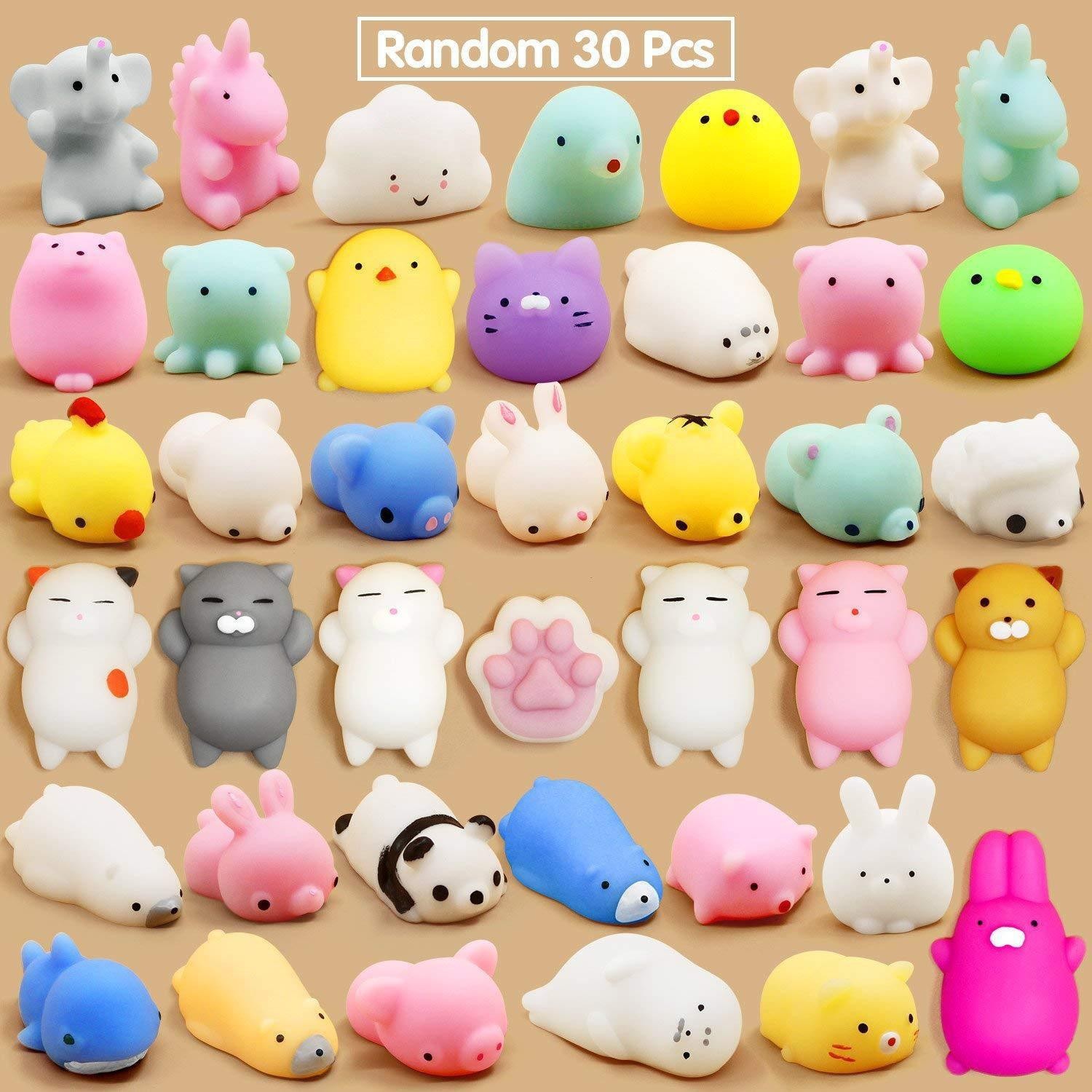 Children's Toys, Squishy Animal Balls, Stress-Relief Toys, Cute Decompression Toys, Prank Small Toys