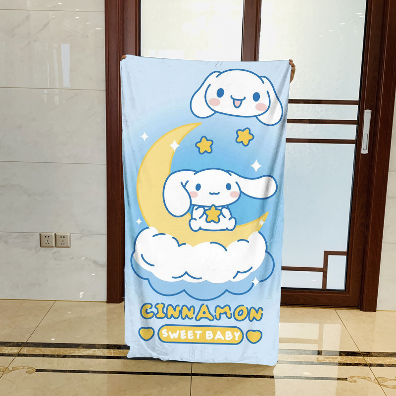 Transformed into a Beautiful Girl, the Wishing Rabbit, Big-Eared Dog Sam, and Penguin-Themed Bath Towels, Couple Towels, Beach Towels, and Absorbent Towels Transformed into a Beautiful Girl, the Wishing Rabbit, Big-Eared Dog Sam, and Penguin-Themed Bath Towels, Couple Towels, Beach Towels, and Absorbent Towels