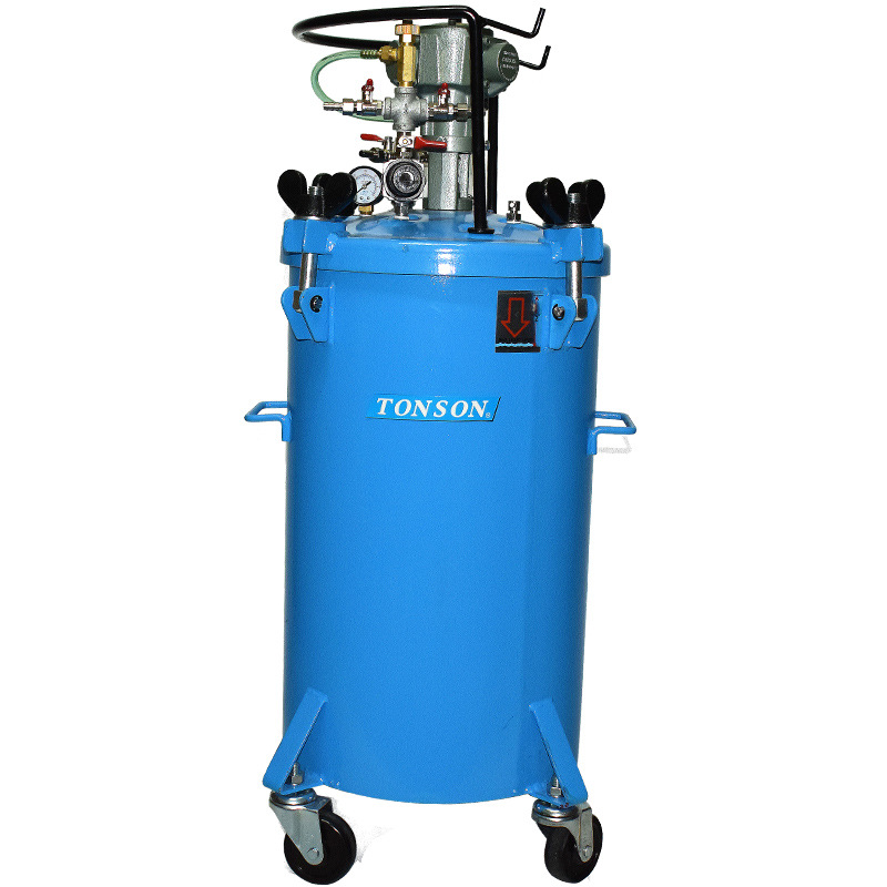 TONSON气动送料机高压全自动搅拌桶压力罐T-40L-SH台湾通又顺