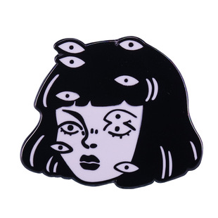 Runji Ito Horror Comic Series Brooch
