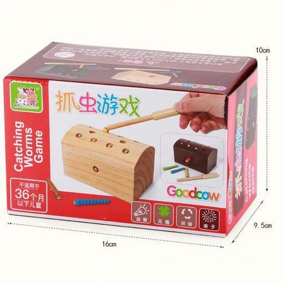 Wooden Multifunctional Animal Balance Toy Educational Stacking Building Blocks Children's Early Education Stacking High Parent-Child Interactive Toys