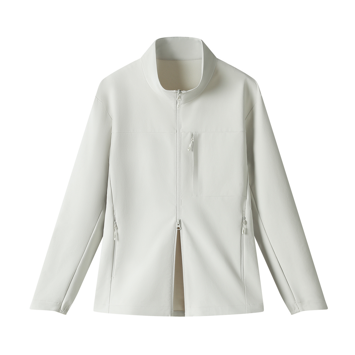 New men's and women's jackets, windbreakers, and coats for daily sports, outdoor hiking, and camping, in solid colors, simple and stylish, with the option to print logos