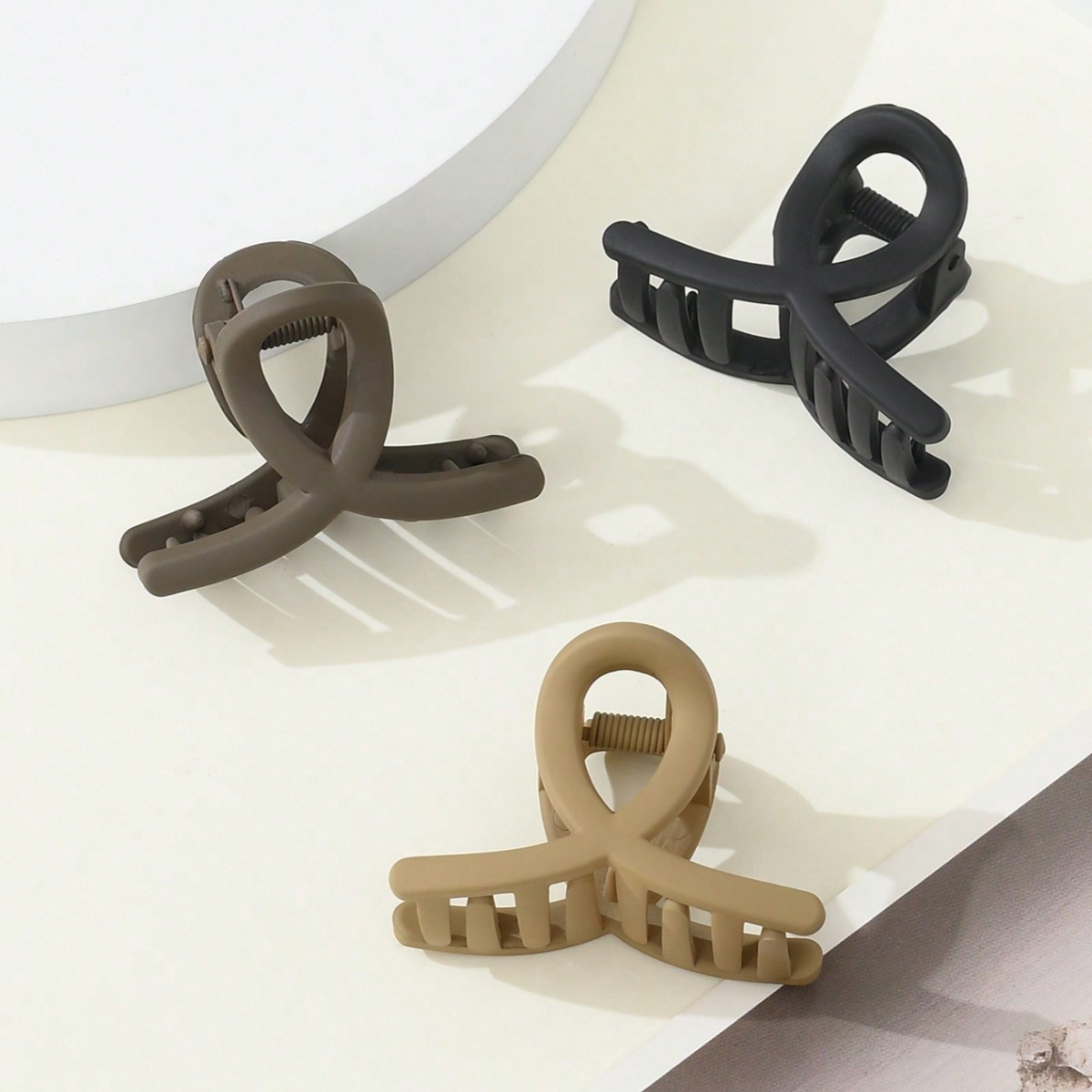 3-piezas pequeño tamaño clip helado mate niña niños mini lindo color horquilla roto pelo tiburón clip transfronterizo