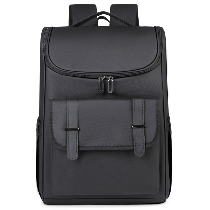 Mochila de negocios, mochila de película impermeable para hombres, mochila de viaje de viaje de gran capacidad, mochila de moda simple para hombres image 9