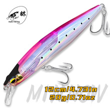 浮水铅笔路亚饵日系仿生鱼饵120mm20g短舌板鱼饵远抛米诺硬饵批发