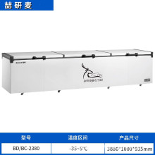 商用雪糕冰柜上开门展示柜 冰淇淋冰棒冷冻柜 全铜管制冷断电保护