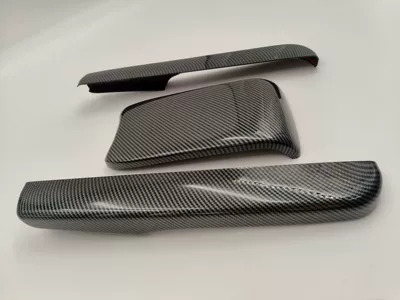 Center Console Gear Shift, Window | Car interior film - 10th-generation-civic-armrest-box-front-trim-strip-3-piece-set