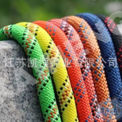 厂家直供高强尼龙绳 静力绳登山绳攀岩绳动力绳 各种户外安全绳
