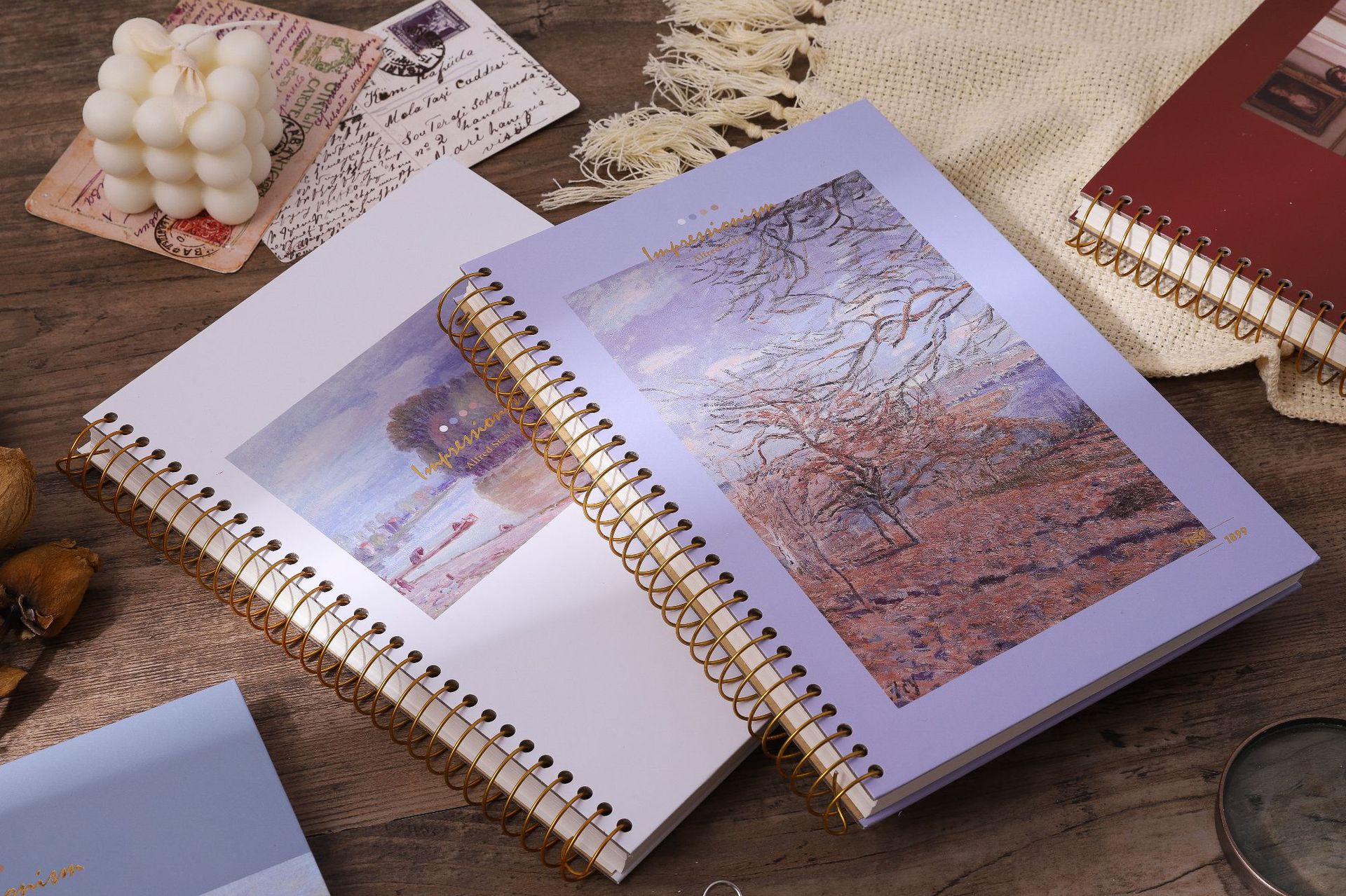 5347     16K横线线圈本（海岸小镇的傍晚）  (1