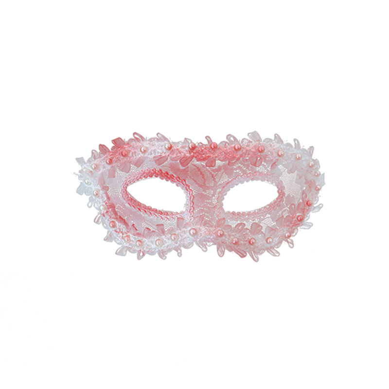 Halloween nueva máscara de mitad de cara baile de terror vestido de sangre clipes de pelo maquillaje accesorios de espectáculo