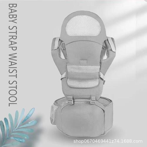 Hot selling detachable baby carrier, baby sitting waist stool, multi-functional front-holding type, breathable baby holding tool for all seasons