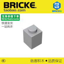 ש��BRICKE 1x1ש �����ָ�3005 30071 35382 ɢ��diyС������ľ