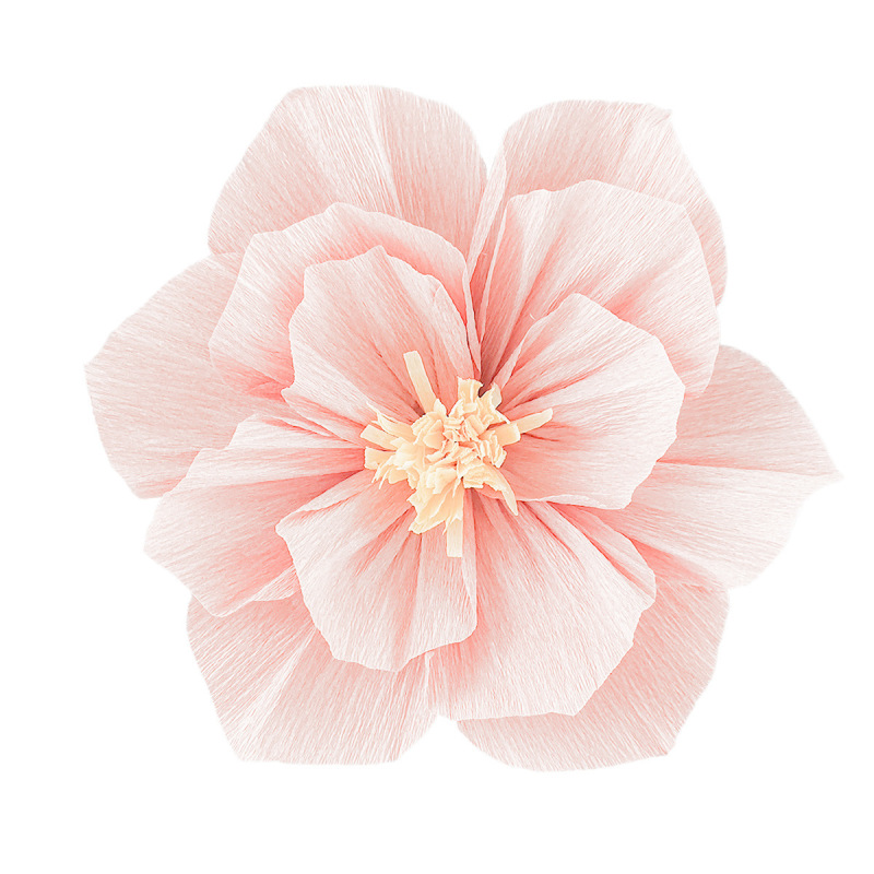 色のしわの紙の花は厚くて立体の紙の花の芸のしわの紙の誕生日の結婚式のテーマのパーティーのウェディングルームは装飾を配置します。|undefined