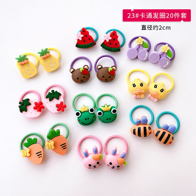 Niños pulgar pelo banda bebé pelo corbata pequeña banda de goma pequeña niña elástica grande no duele el pelo Pelo cuerda pulgar pelo banda femenina