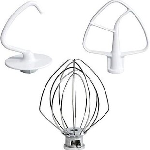 Kitchenaid Flex Edge Mixer for Kitchen 4.5-5 Quart Bowl Tilt Head Vertical