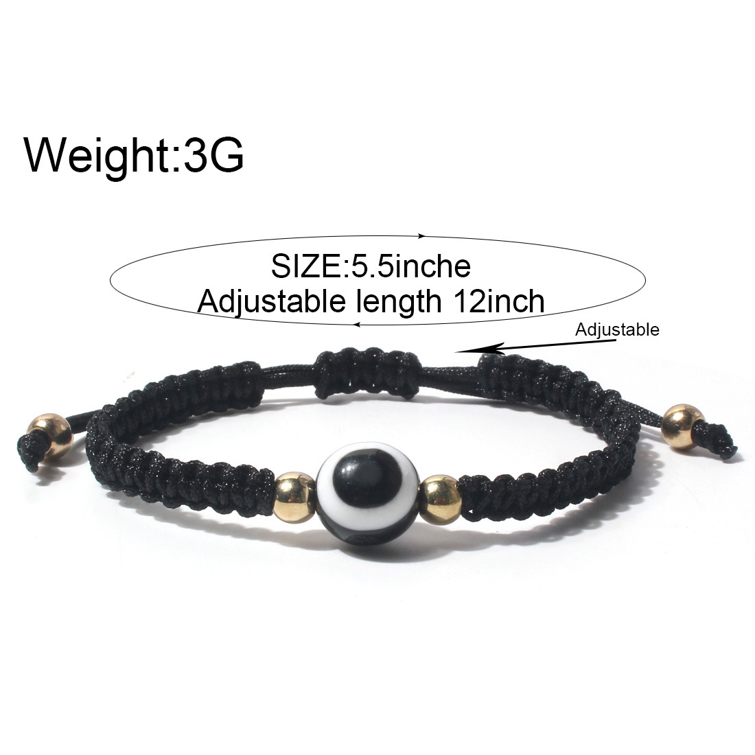Fashion Eye rope Braid Womenu0027S Bracelets 1 Piece