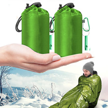 户外野外求生保温毯急救毯睡袋帐篷保暖防寒生存装备失温应急毯子