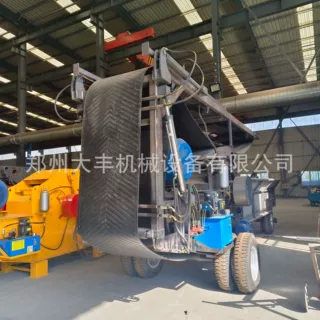 大型秸秆粉碎机有机肥谷物移动式生产线纸箱木料木材综合破碎机