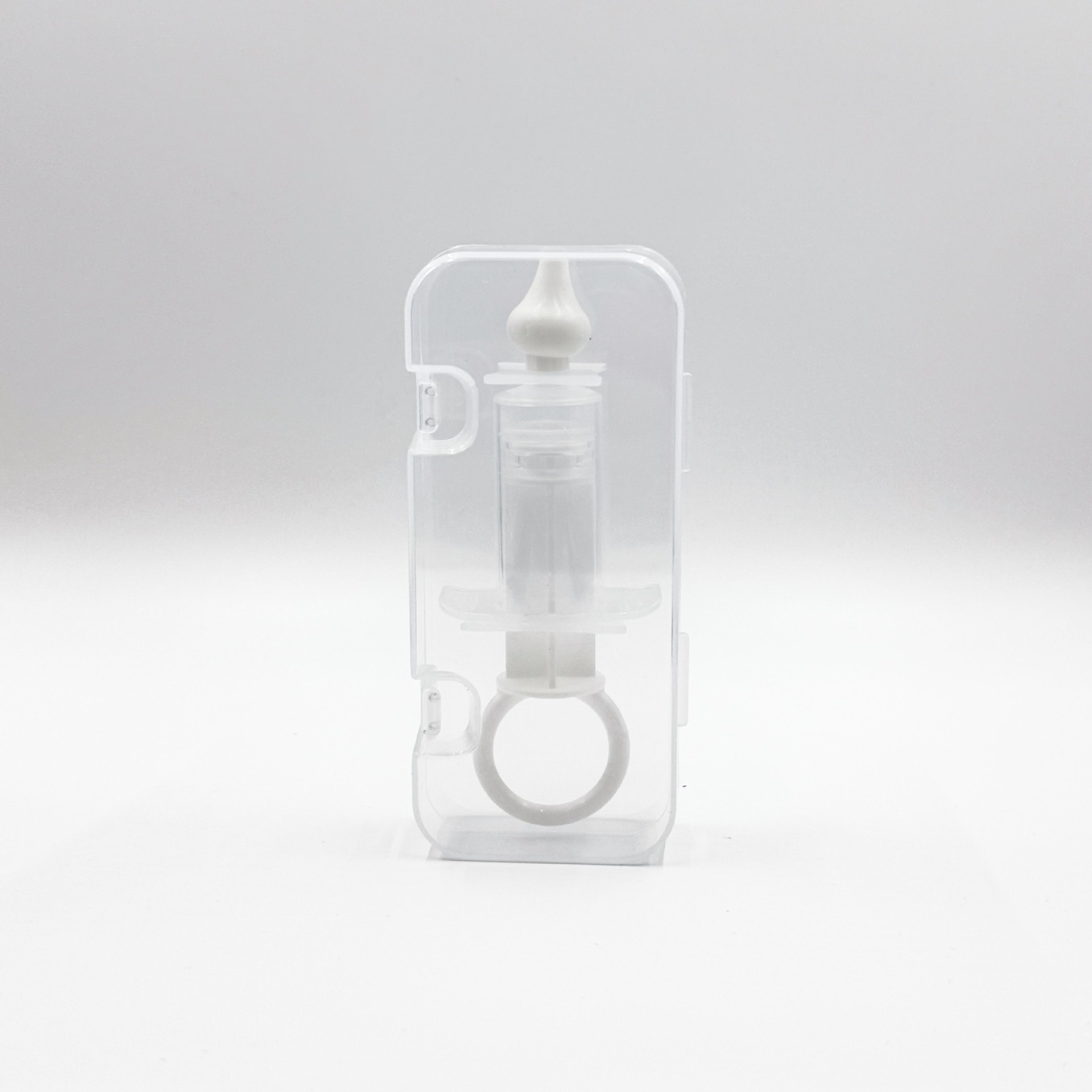 Aspirador nasal de silicona de jeringa de bebé directo de fábrica no daña la cavidad nasal