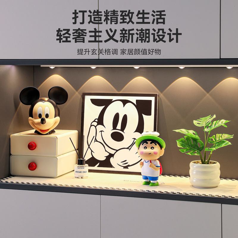 Crayon Shin-Chan Entrance Ornaments Creative Welcome Home Decorative Paintings Living Room Shoe Cabinet Accessible Luxury Simple Home Decorations
