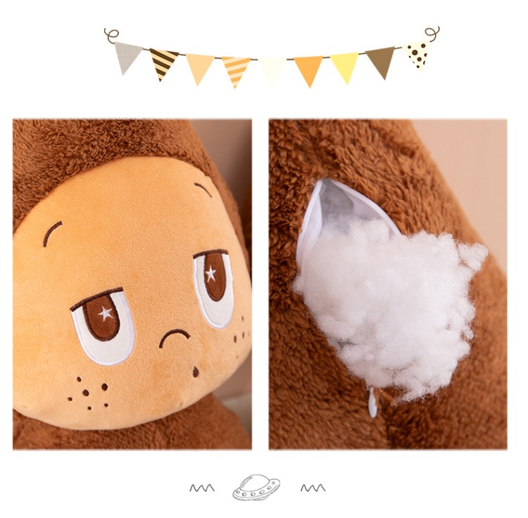 New Po Delicious Starman Baguette Plush Toy Pillow - A gift for your girlfriend, a trendy companion toy