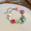 Cartoon cute ceramics, brand small design bracelet