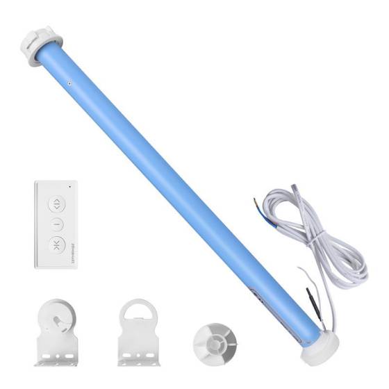 matter wifi graffiti wifi/zigbee power 25 electric roller shutter curtain motor suitable for 38mm