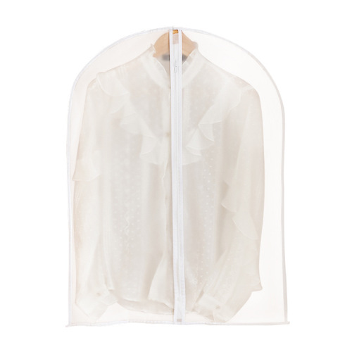 Clothes dust cover household simple dust-proof transparent thickened wardrobe clothing cover plus coat storage dust bag
