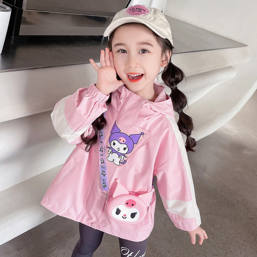 Women's Spring and Autumn Jacket for Girls, Coromi Baby Girl Fashion Spring Outfit 2024 New Arrival Children's Waterproof Jacket