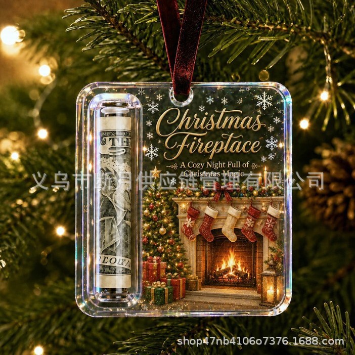 Cross-border new product Christmas Cash Gift Ornament