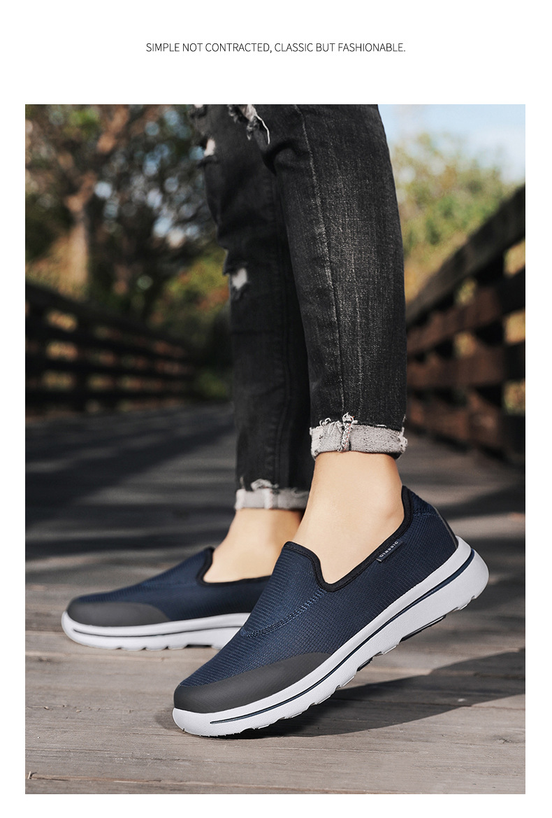 Summer Bestseller Large Size 46 Slip-On Breathable Men's Mesh Sports Casual Lightweight Loafers_vogvips.com