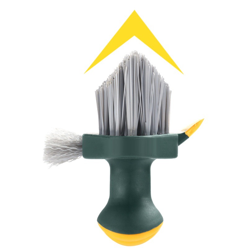 Cepillo hueco creativo cepillo de costura del piso cepillo de raspado cepillo de piso de baño integrado cepillo de baño esquina hueco cepillo de limpieza del inodoro