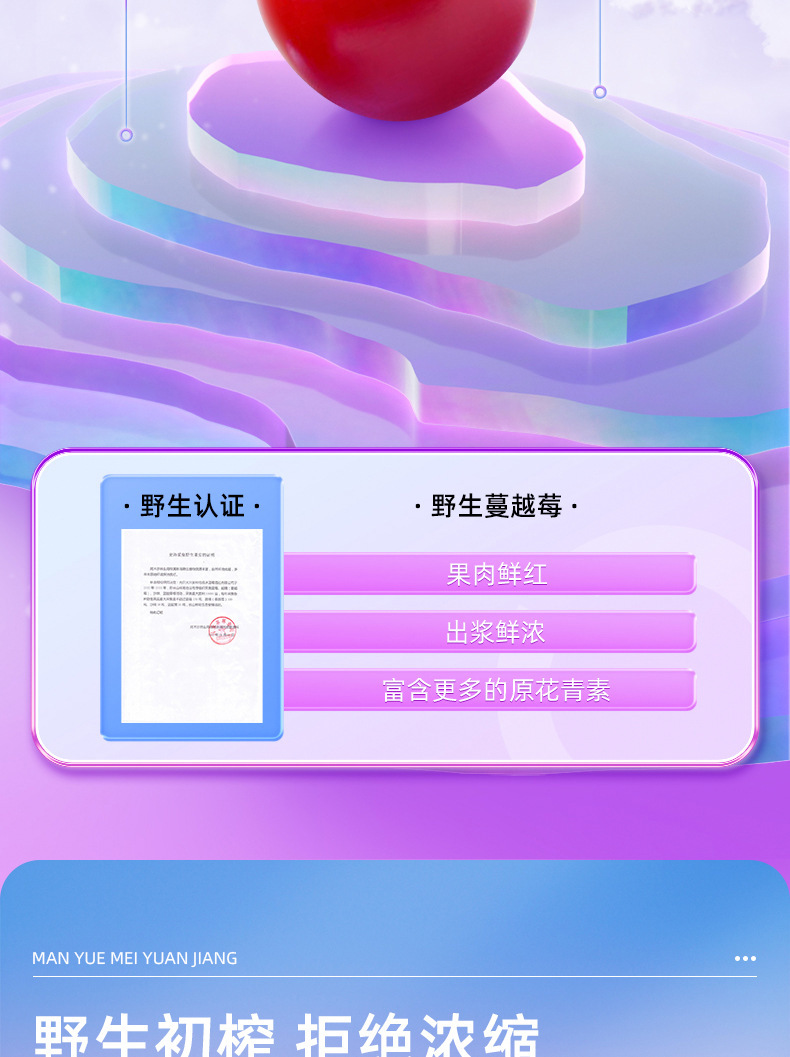 Wild Cranberry Puree Juice Drink 210ml Boxed 100 Percent Concentrate quality and texture