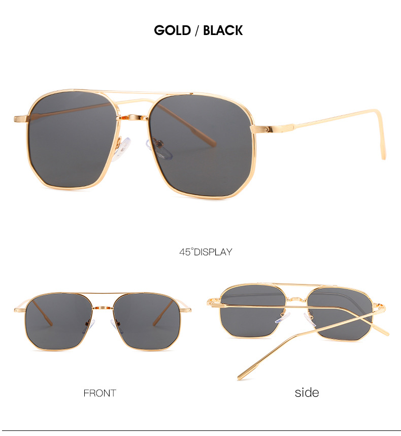 Solid Color Pattern Unisex Gender Streetwear Solid Color Ac UV400 Protection Toad Glasses Full Frame Women's Sunglasses