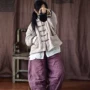 原创女式自制中式小棉袄