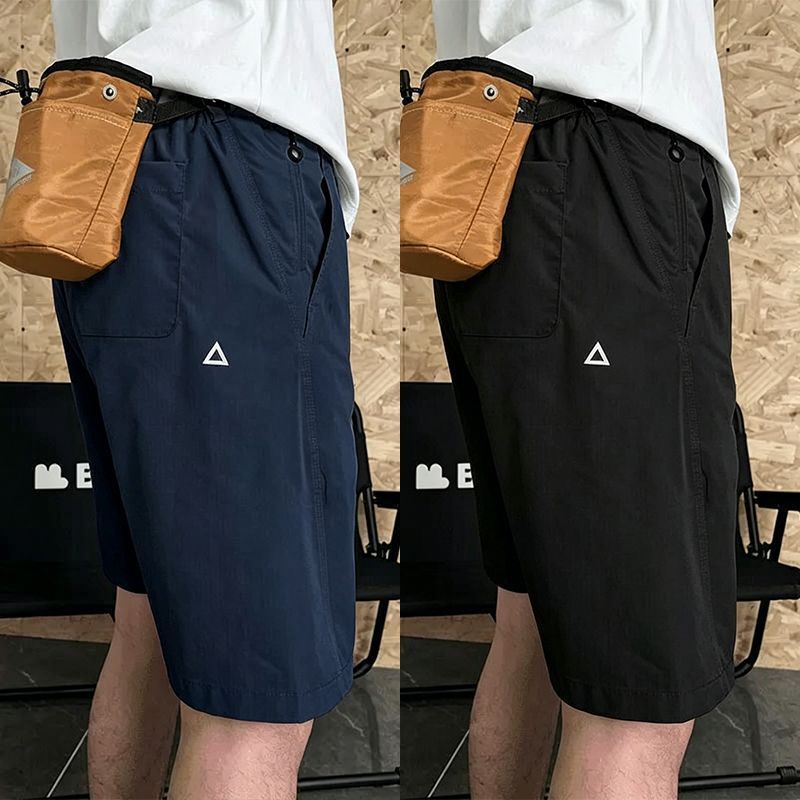 American-Style Outdoor Quick-Drying Sports Shorts for Men, New Summer Style, Loose, Large Size, Lightweight, Casual Five-Point Pants for Boys