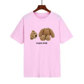 批外贸熊BEARPA跨境泰迪熊短袖男GE小熊LS天使LM新款断头女T恤AN