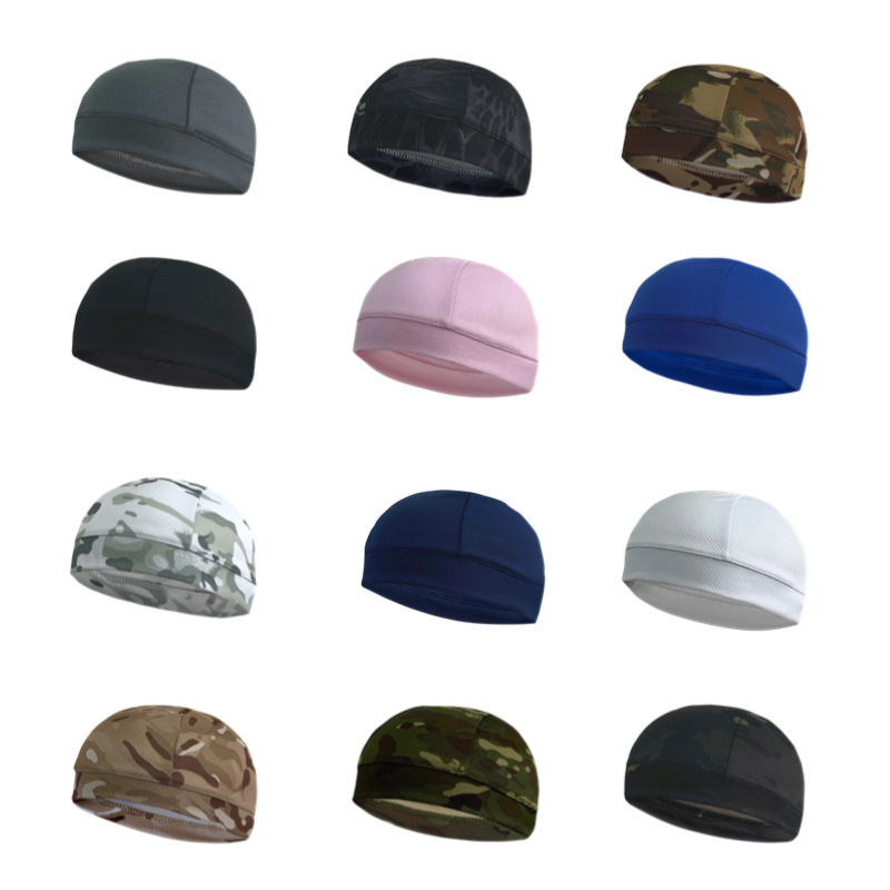Seco rápido sombrero de piel de melón turbante deportivo transpirable de verano al aire libre protector solar forrado sombrero deportivo de bicicleta