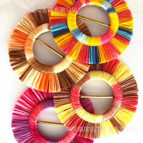 Пряжка для обуви ppo трава тканая пряжка ручной вязки пряжки ручной вязки пряжки для одежды ручной вязки