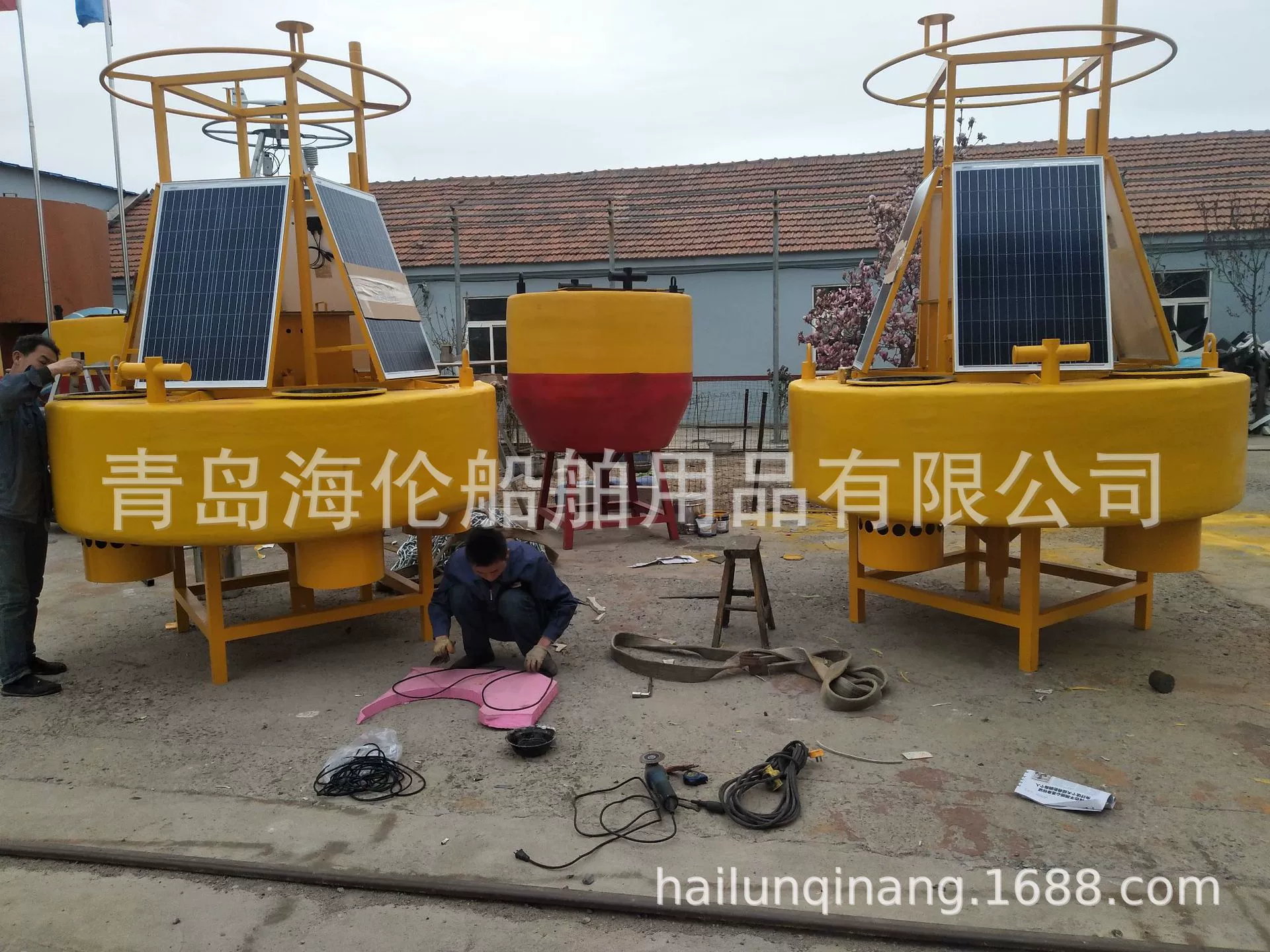 Морской мониторинг стальной буй стальная система стальная авиационная метка