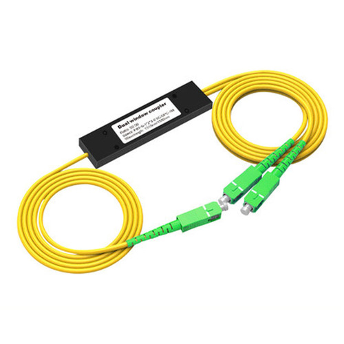 Broadcast-grade fiber optic coupler 1x2 fiber split box, cone-type 1:2 split box SC/APC wholesale
