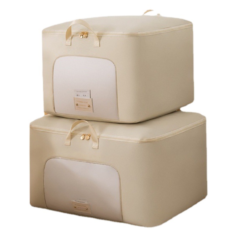Edredón bolsa de almacenamiento ropa edredón de algodón bolsa de organización edredón de gran capacidad ropa de embalaje del hogar bolsa impermeable a prueba de humedad