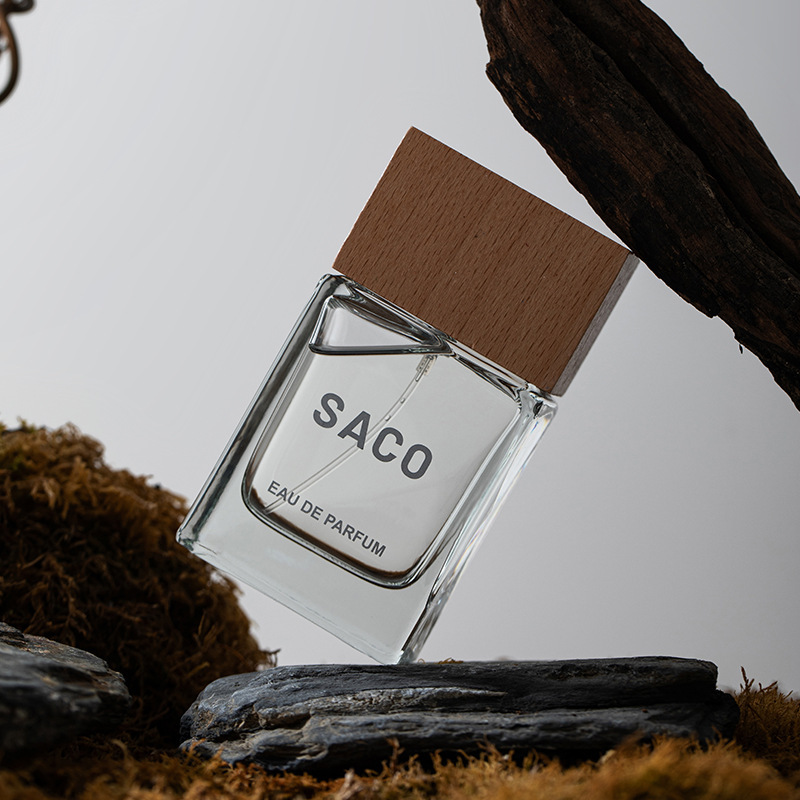 SACO nueva lluvia del valle fresco fragancia de madera neutra fragancia duradera fragancia fresca elegante fragancia encantadora para hombres