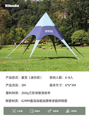 camp camping base lawn sunshade Avtomobil yan çətirləri - summer-solstice-mini-see-callout-for-details