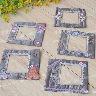 Embroidery switch sticker switch cover single open Gray